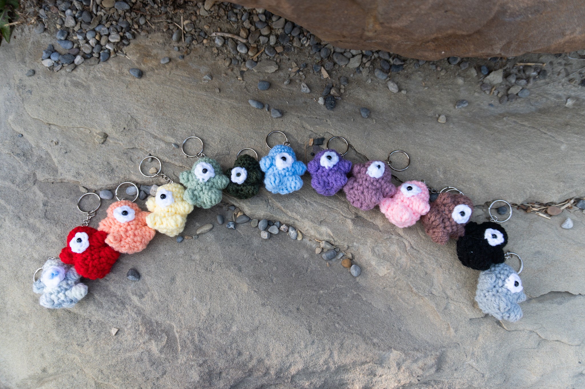 Micro Silly - Handmade Crochet Plushie Keychain