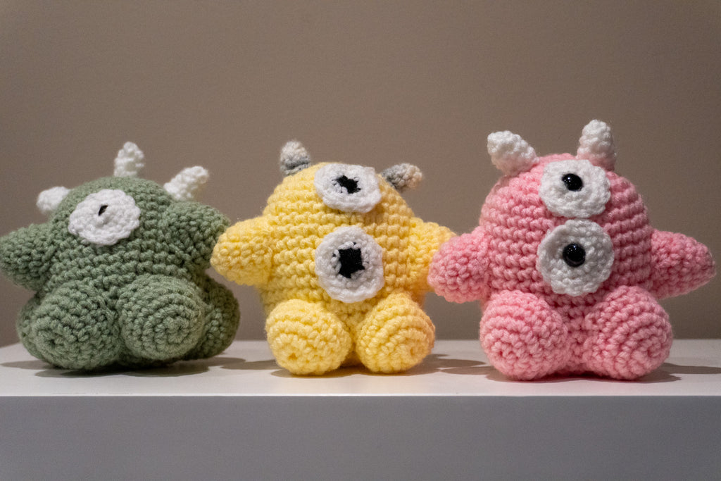 The Original Silly - Customizable Amigurumi Monster Plushie