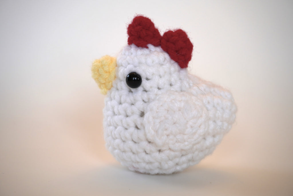 Chicken - Handmade Crochet Plushie