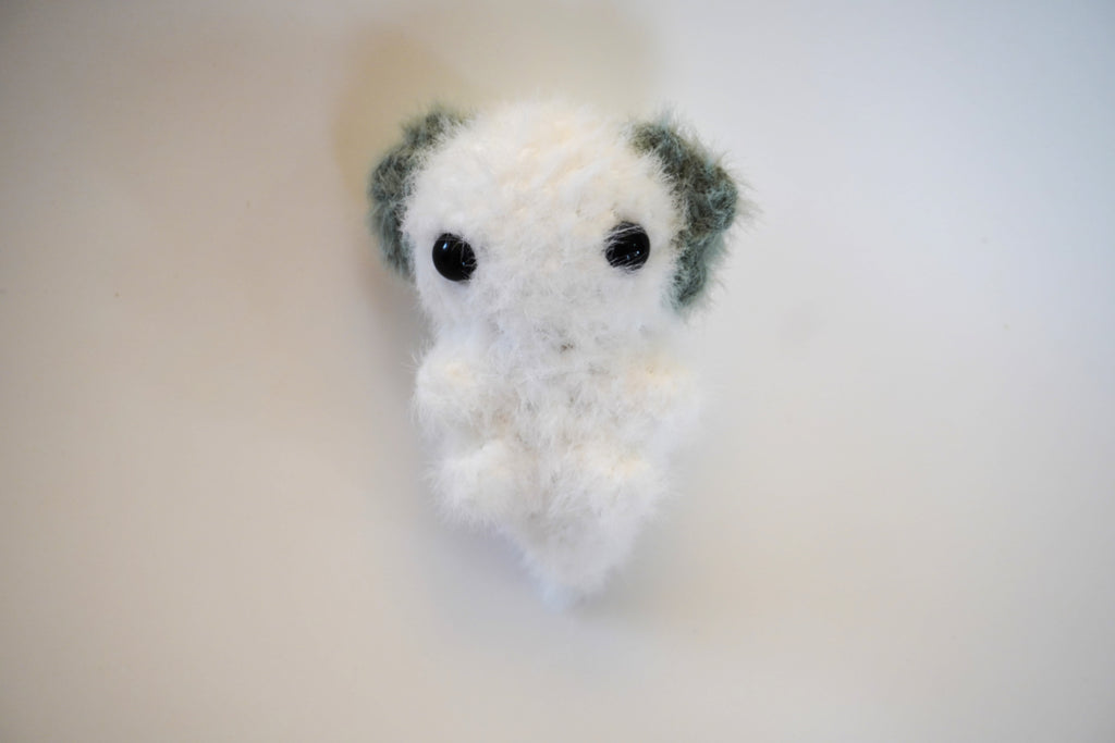 Fuzzy Mini Axolotl - Handmade Crochet Plushie