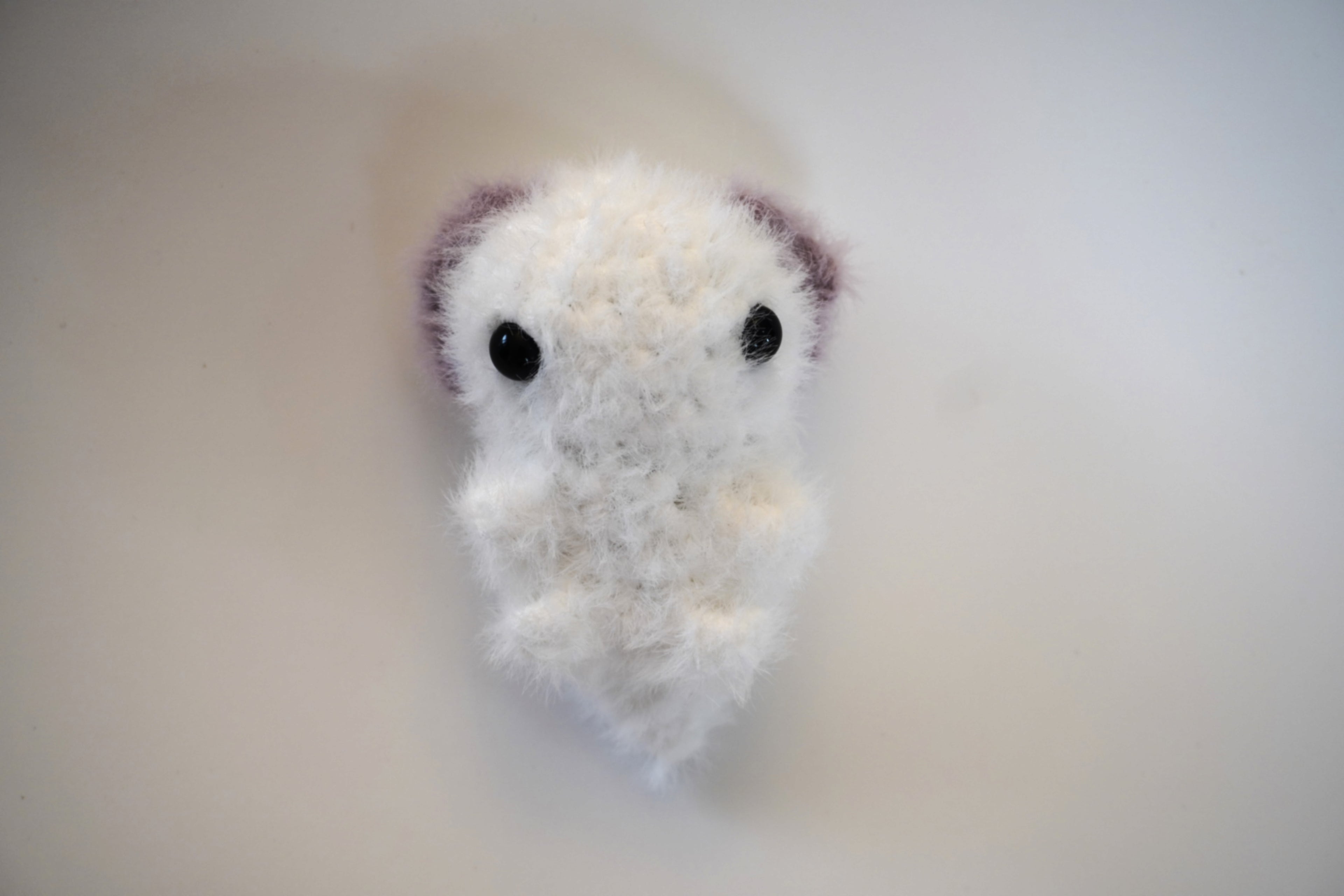 Fuzzy Mini Axolotl - Handmade Crochet Plushie