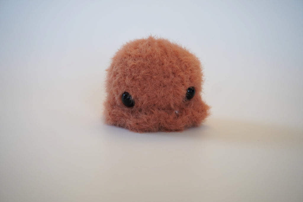 Fuzzy Octopus - Handmade Crochet Plushie