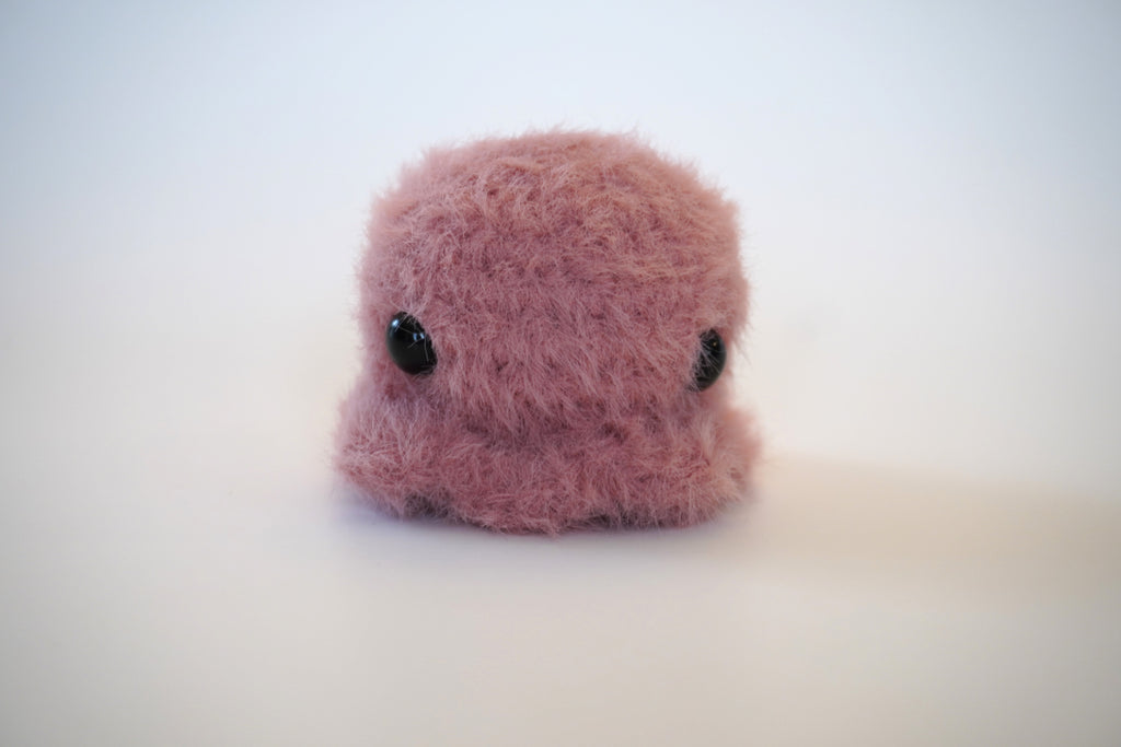 Fuzzy Octopus - Handmade Crochet Plushie