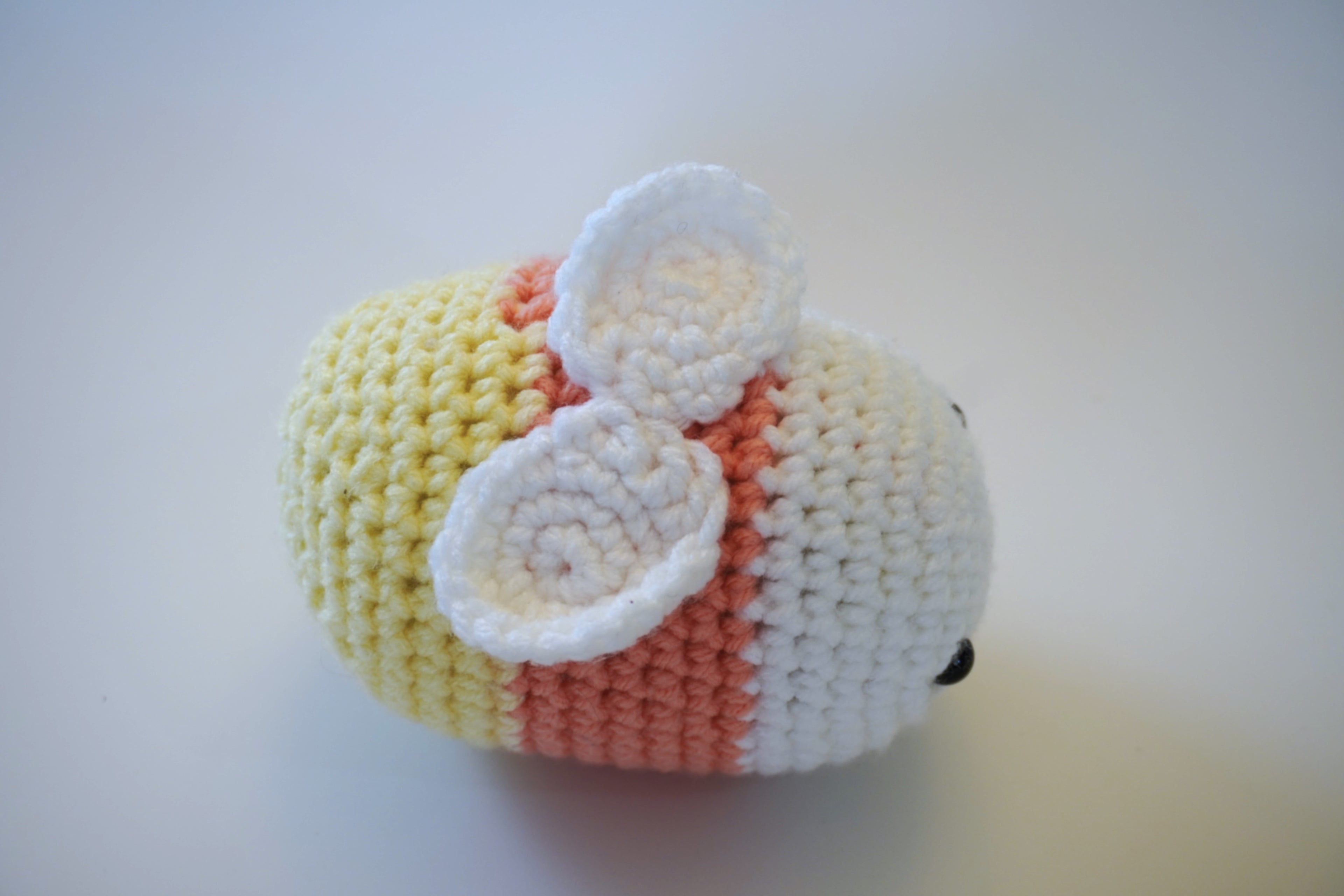 Original Holiday Bee - Customizable Handmade Crochet Amigurumi Bee