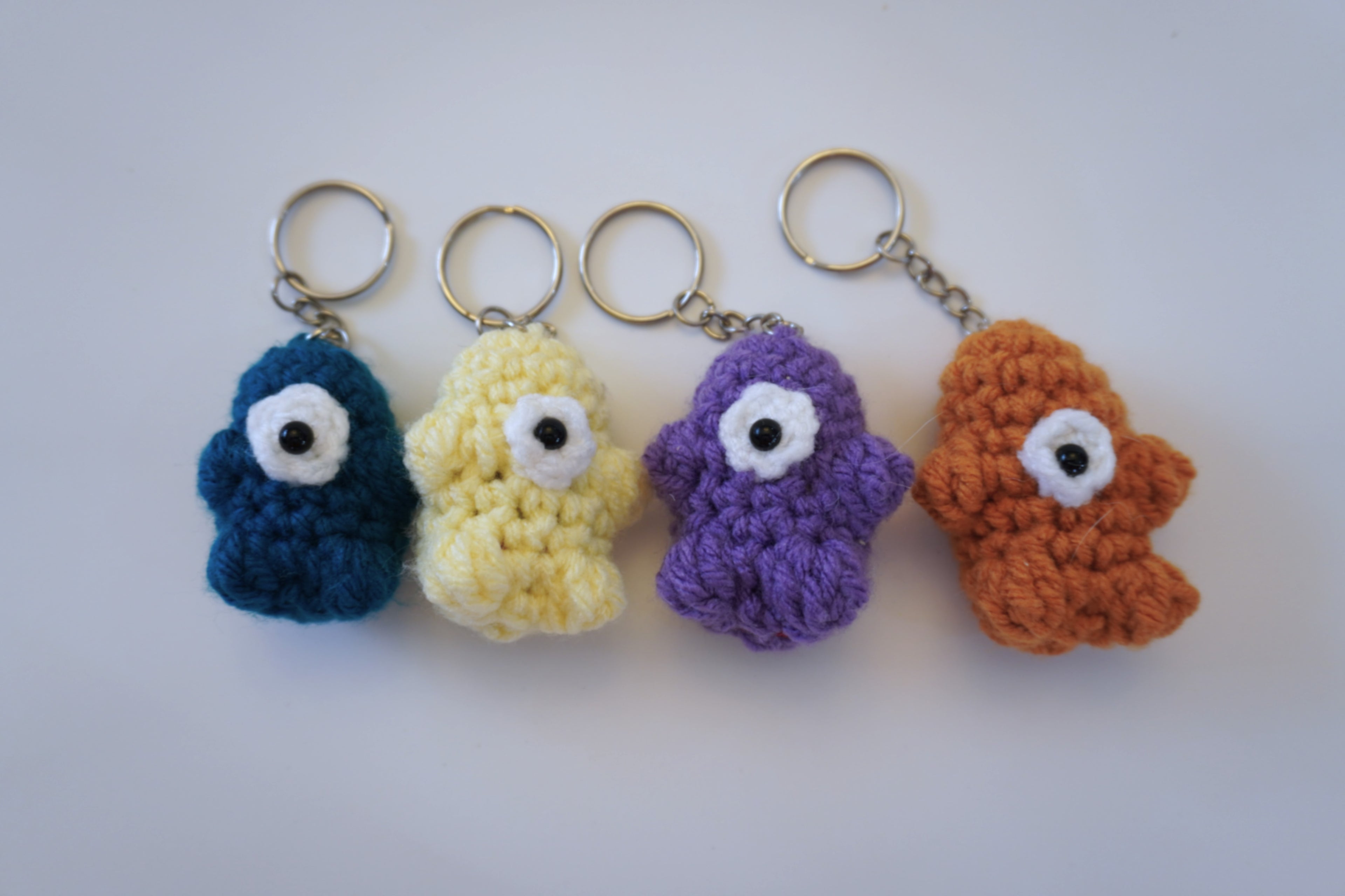 Micro Silly - Handmade Crochet Plushie Keychain