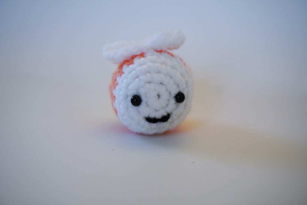 Mini Holiday Bee - Handmade Amigurumi Plushie