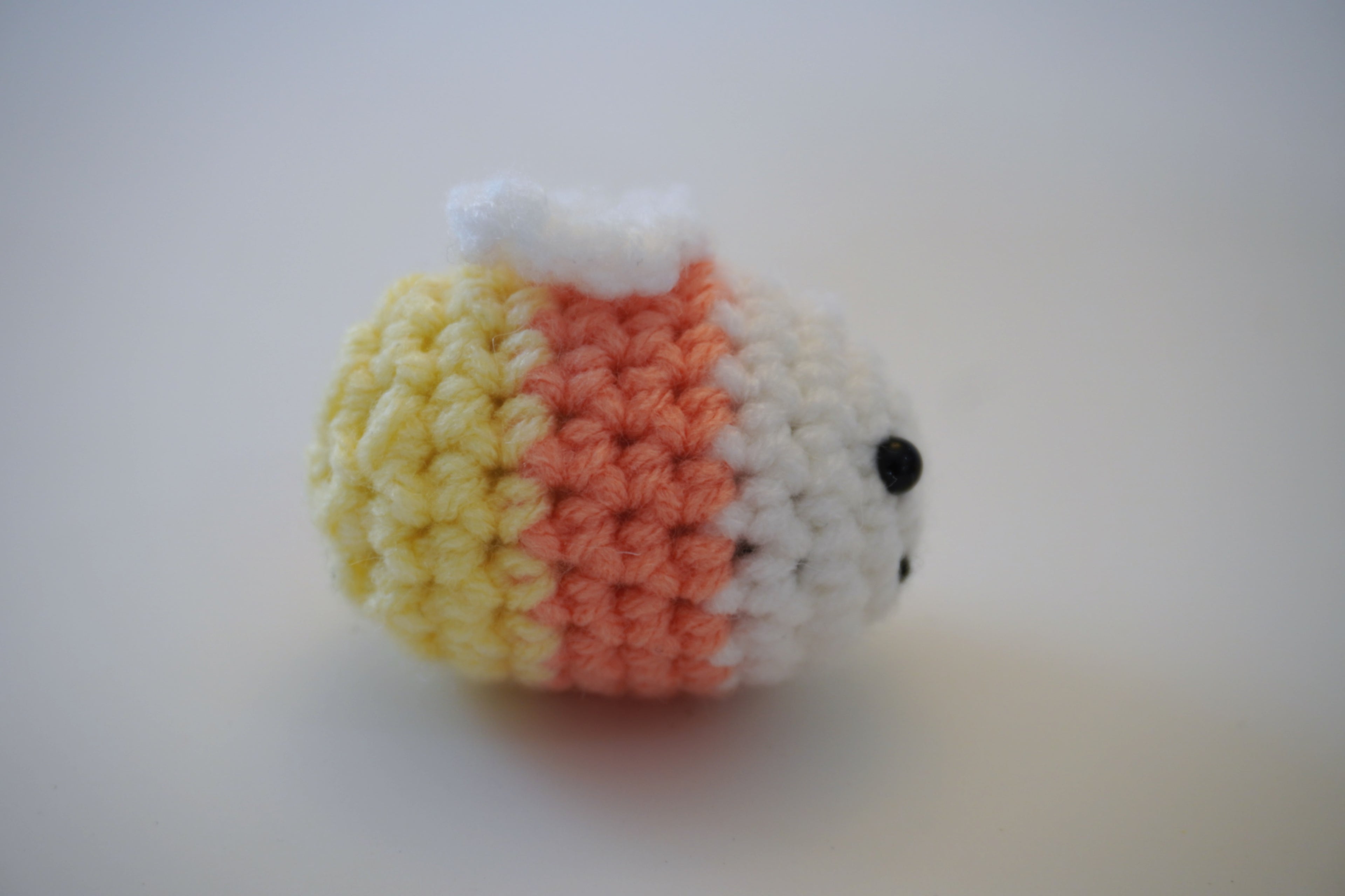 Mini Holiday Bee - Handmade Amigurumi Plushie