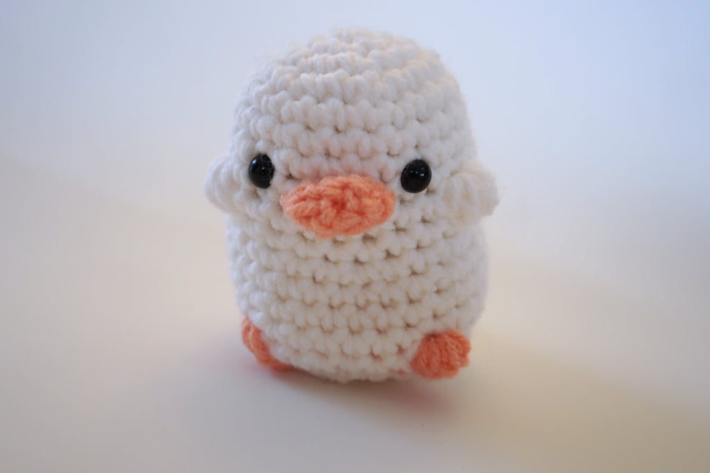 Mini Silly Bird - Customizable Handmade Crochet Amigurumi Bird