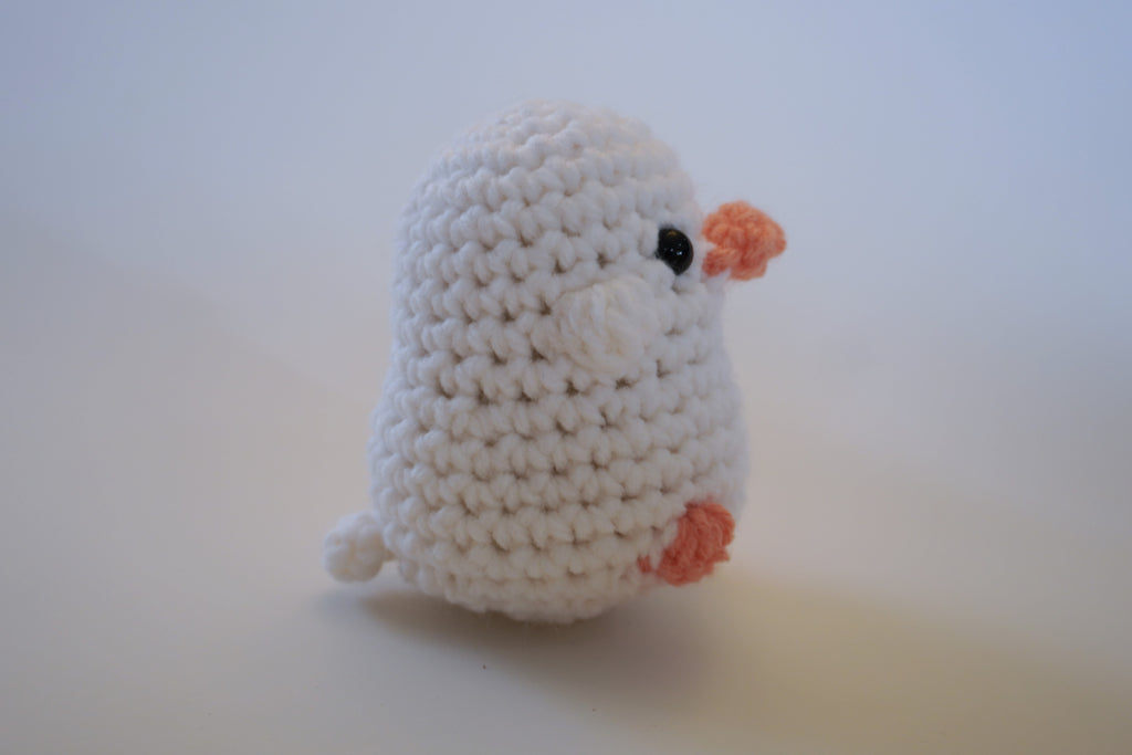 Mini Silly Bird - Customizable Handmade Crochet Amigurumi Bird
