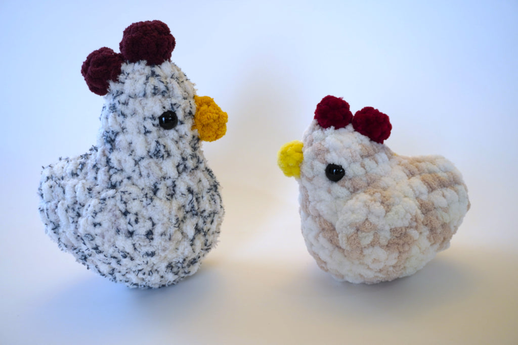 Novelty Chicken - Handmade Crochet Plushie