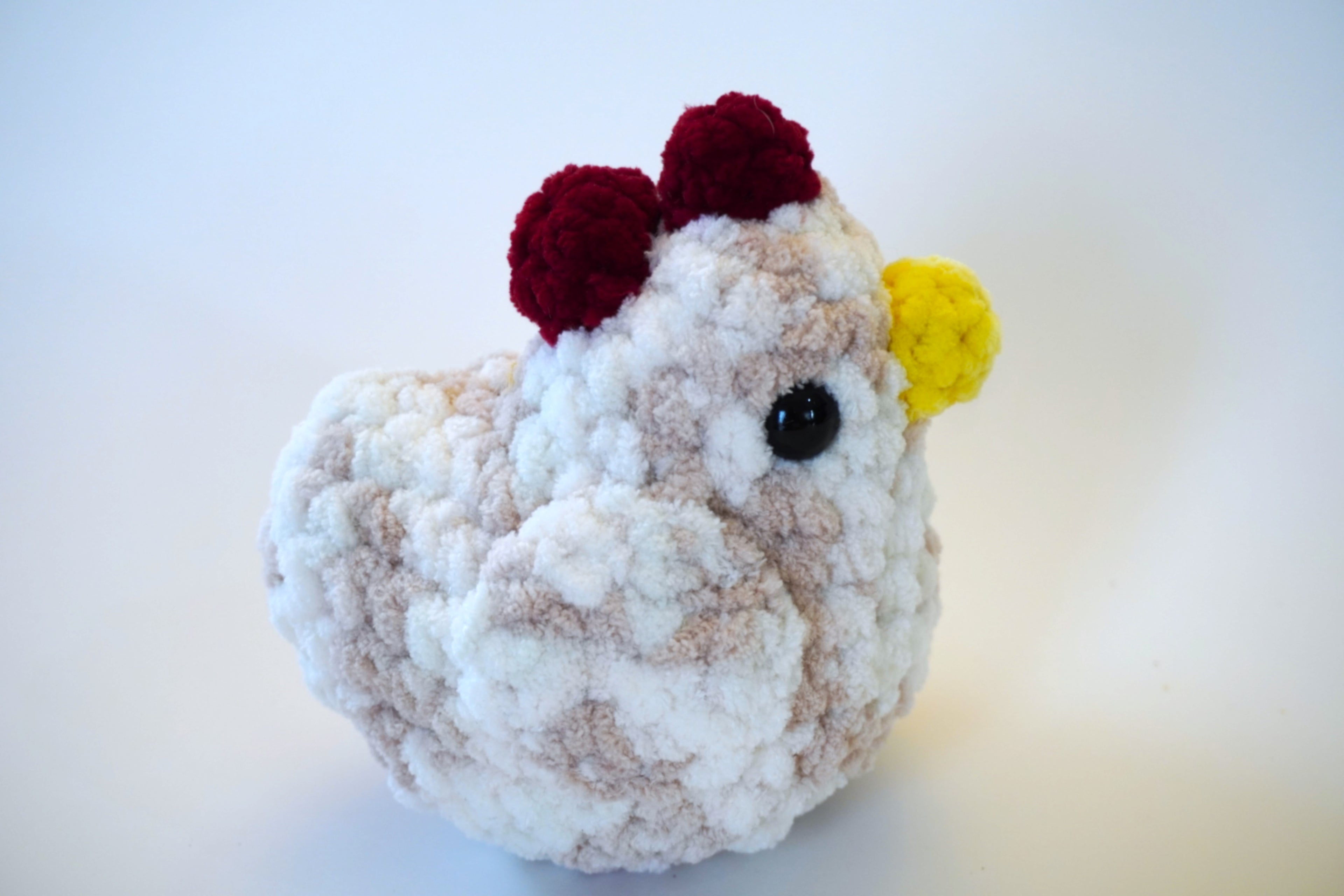 Novelty Chicken - Handmade Crochet Plushie