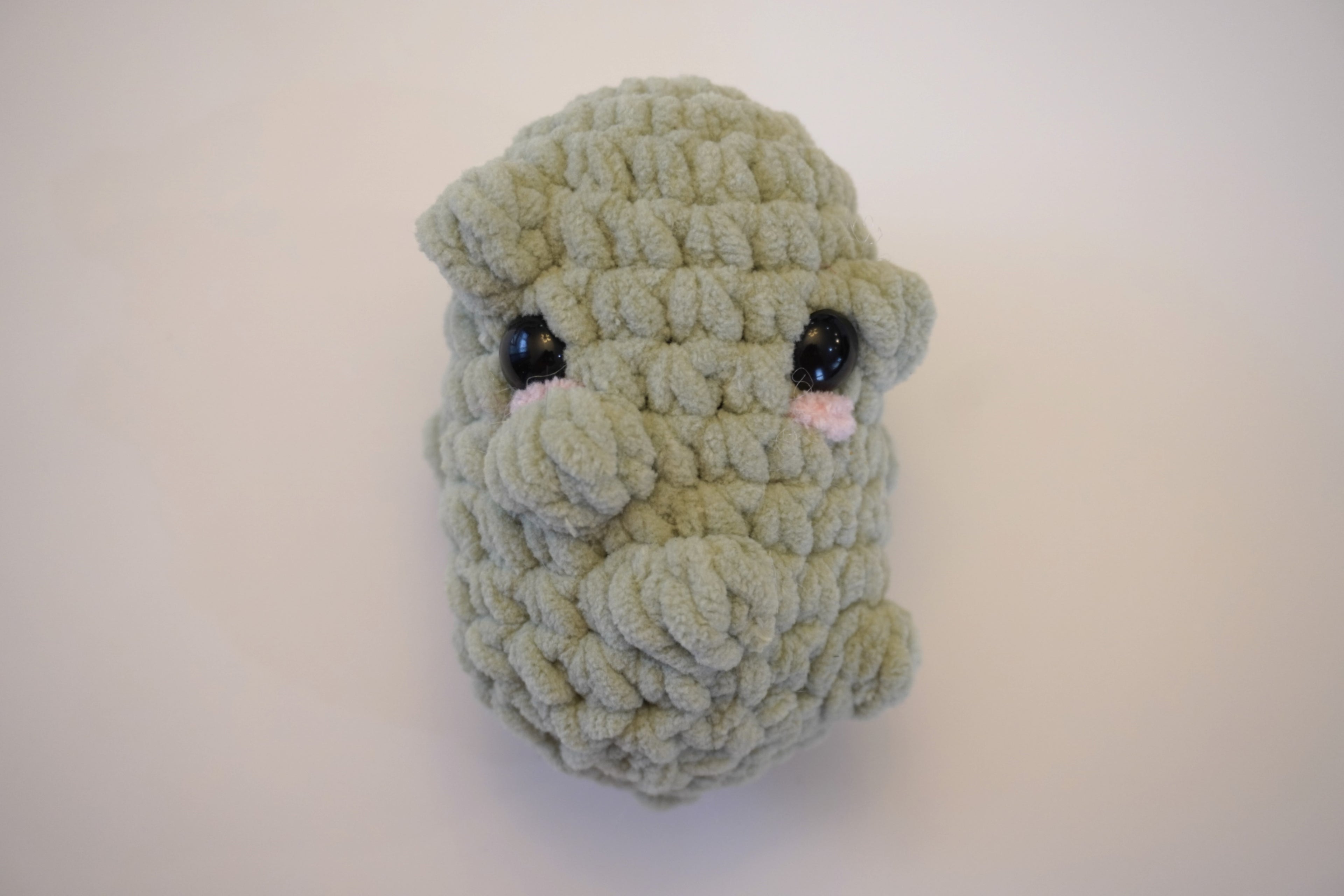 Mini Pickle - Handmade Crochet Plushie