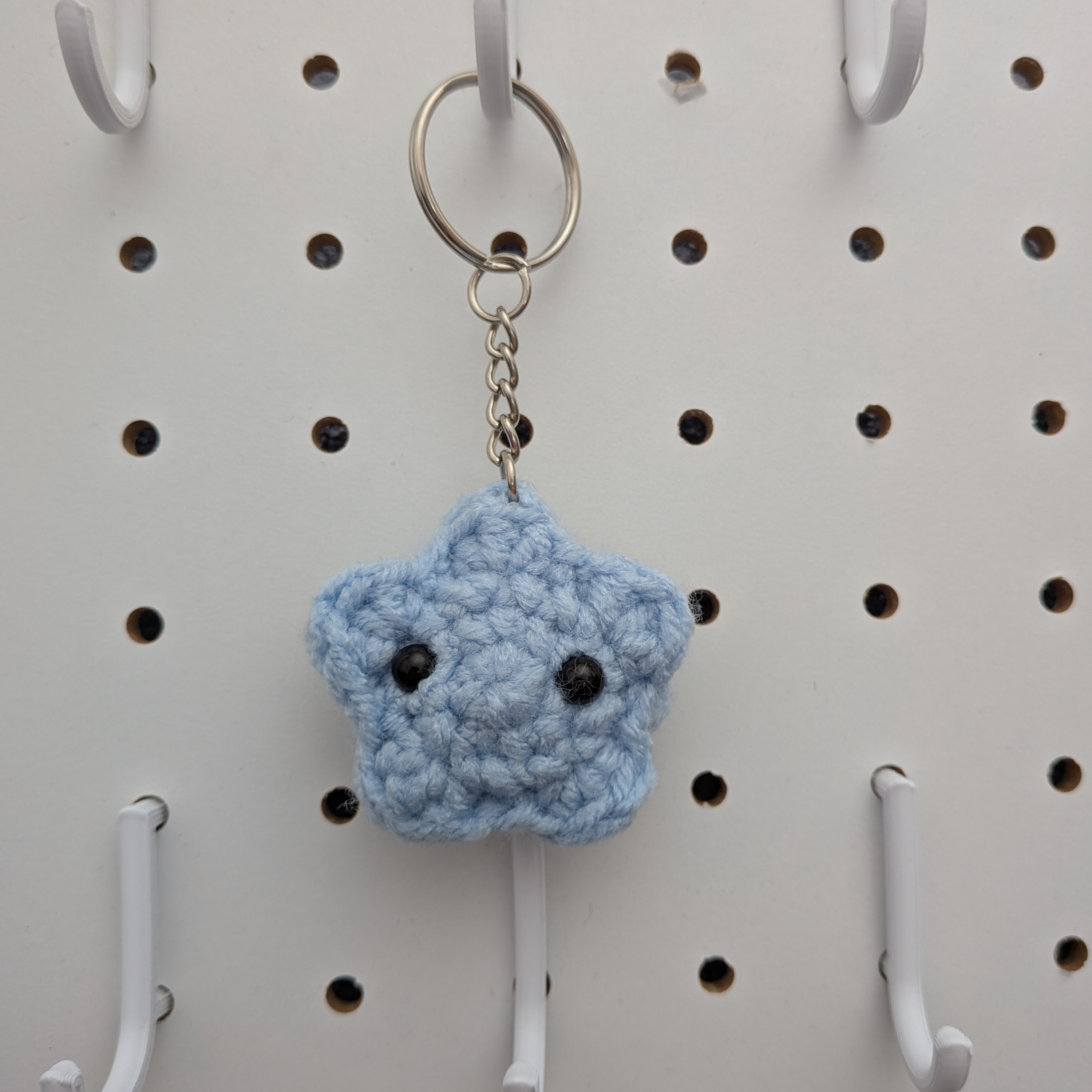 Star Keychain - Handmade Crochet Plushie Keychain