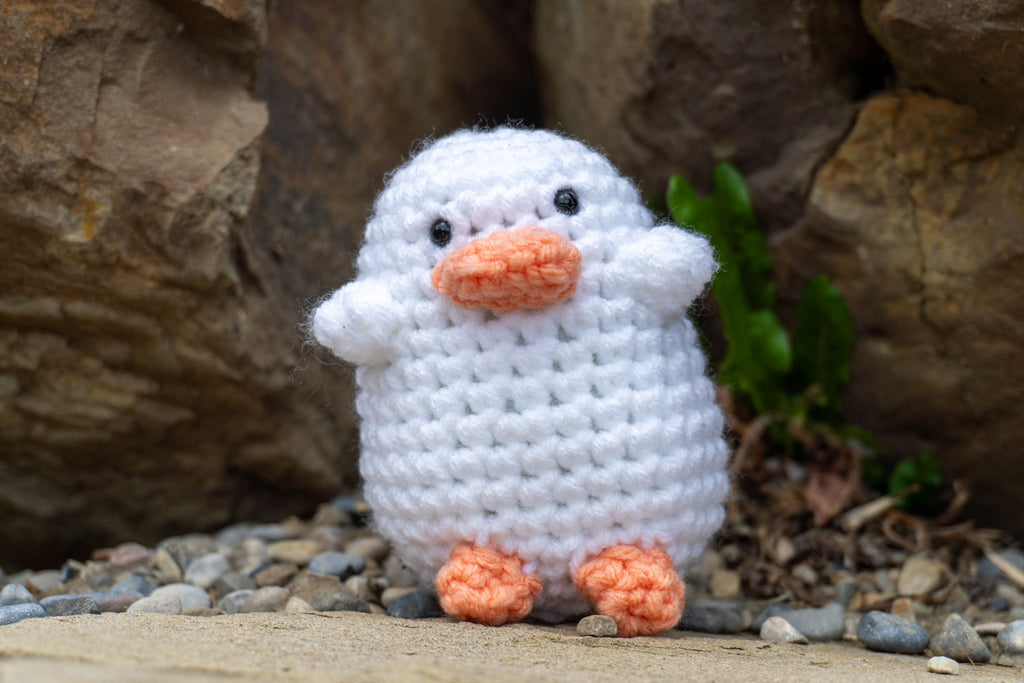 Mini Silly Bird - Customizable Handmade Crochet Amigurumi Bird