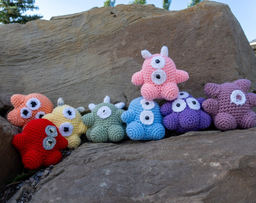 The Original Silly - Customizable Amigurumi Monster Plushie